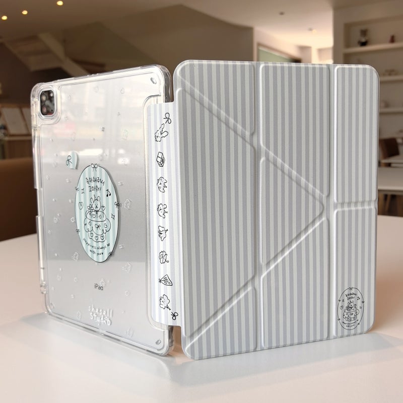 Ipad11 Protective Case Air 11Inch With Pen Slot 3+Y Foldableing 9 Apple 10Th Generation Magnetic Mini7 Case - Image 1